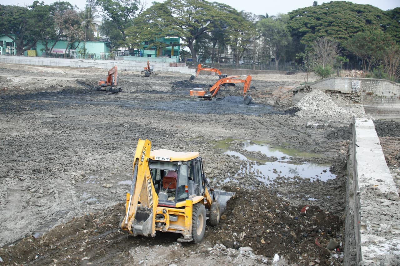 Comprehensive Development Works Underway at Halasuru Lake