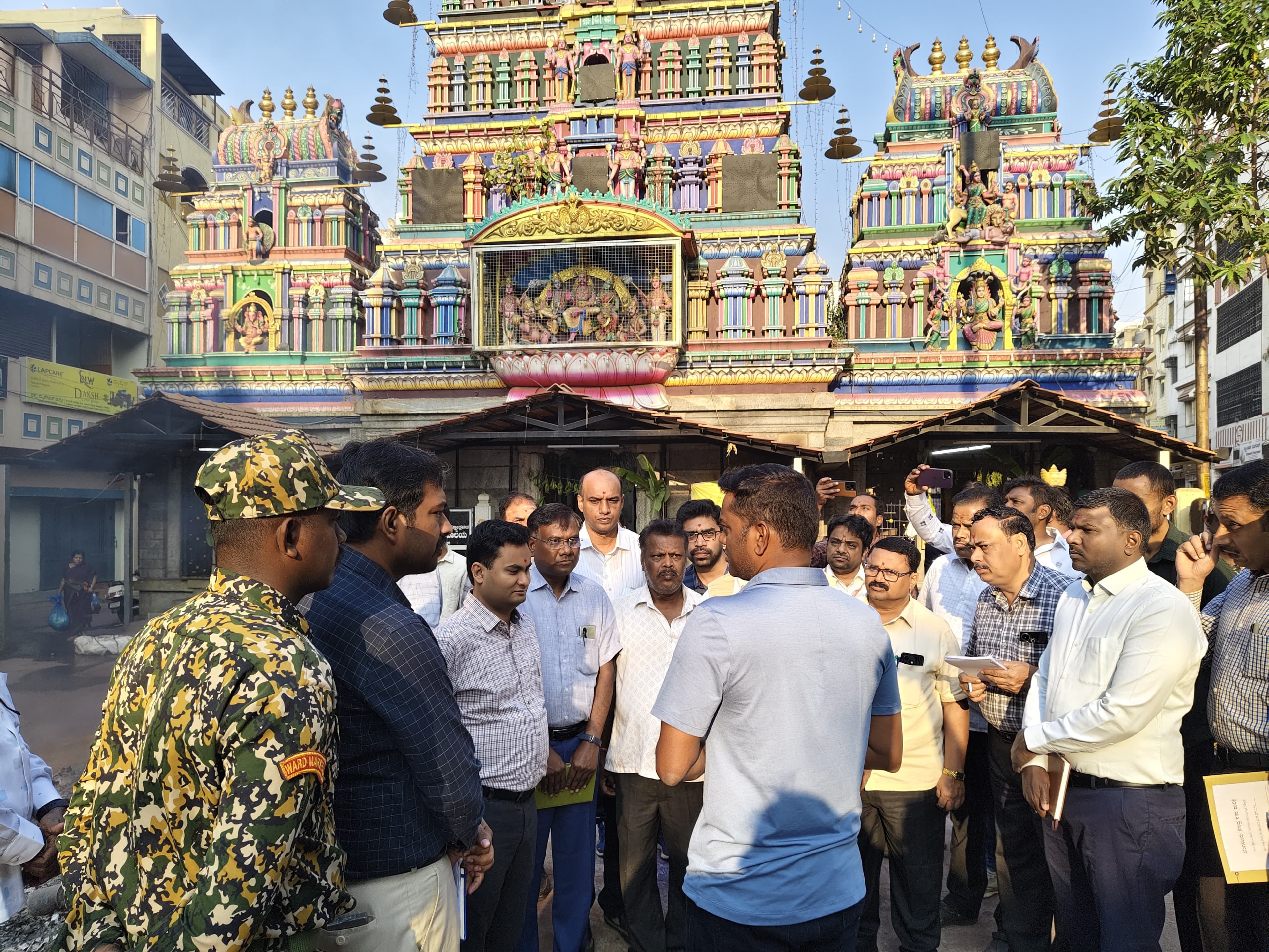 Preparatory Inspection Conducted for Bengaluru Karaga Festival