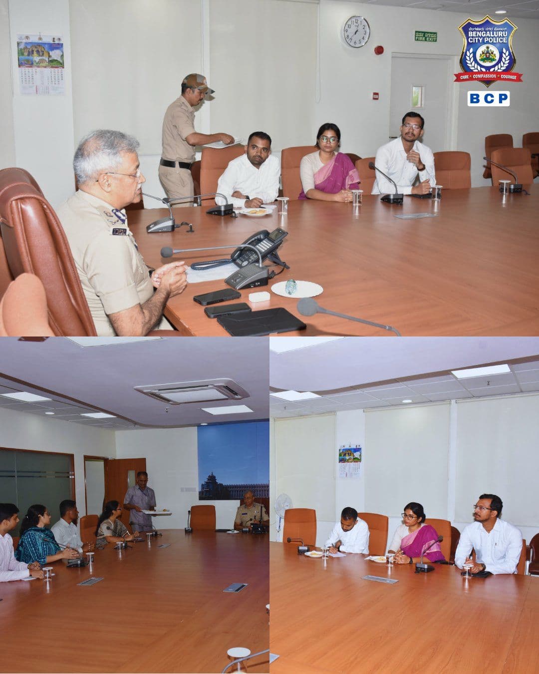 IAS Probationers Visit Bengaluru City Police Commissioner’s Office