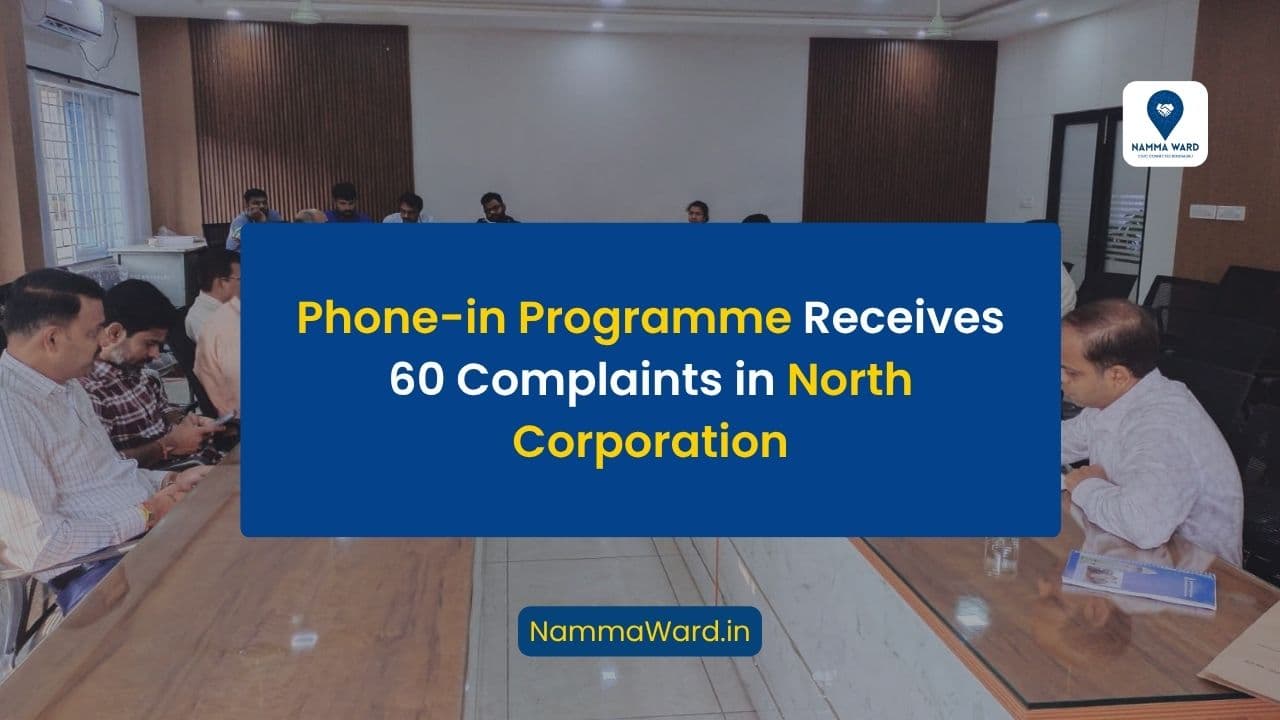 Phone-in Programme Receives 60 Complaints in North Corporation