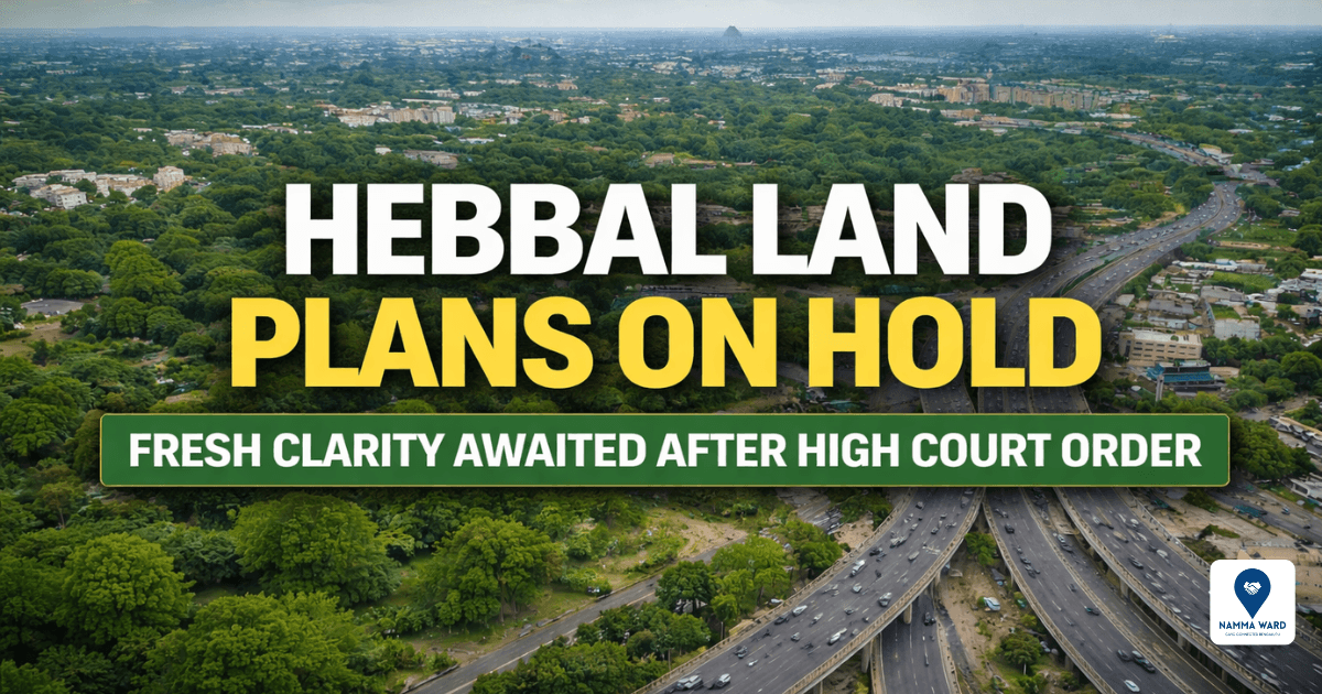 Hebbal Land Plans on Hold: Fresh Clarity Awaited After High Court Order