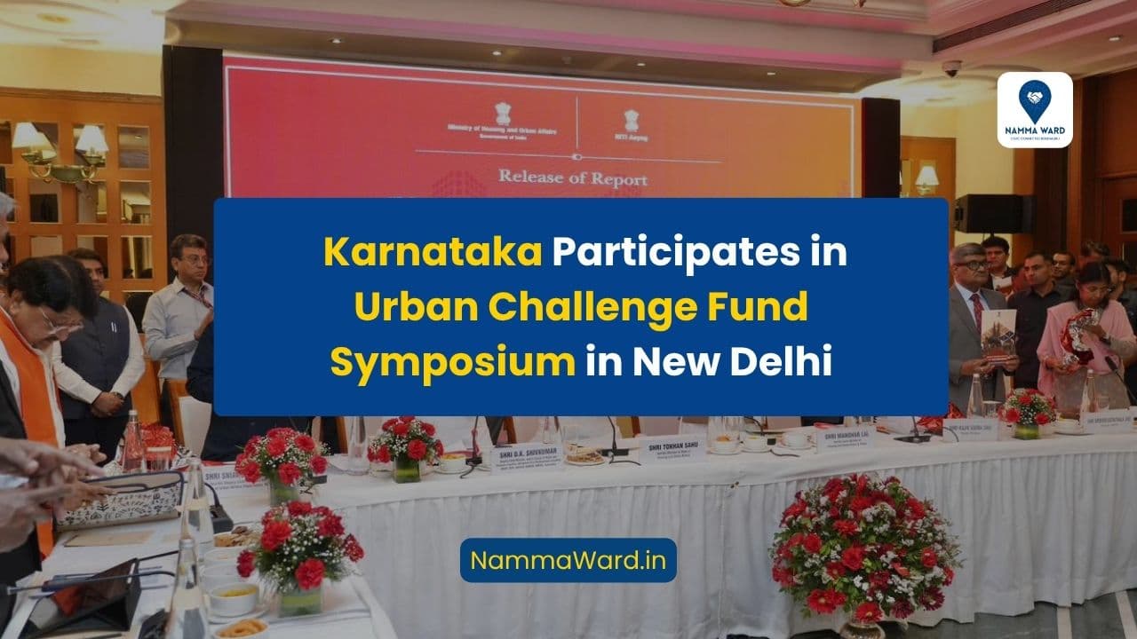 Karnataka Participates in Urban Challenge Fund Symposium in New Delhi
