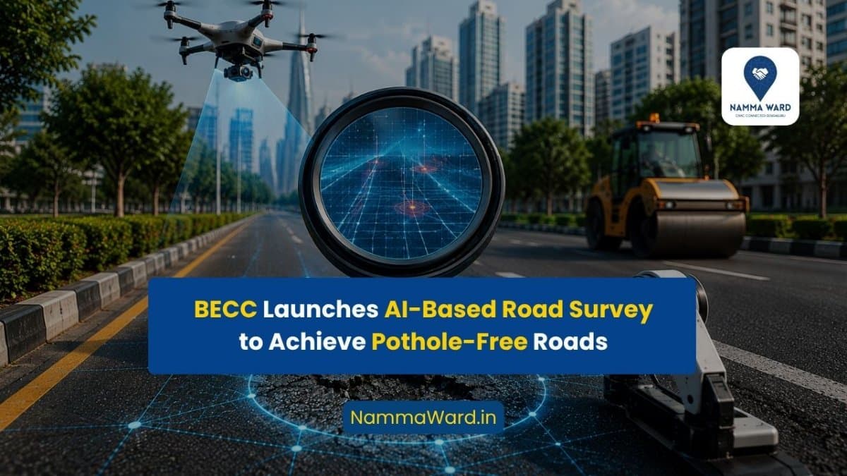 Bengaluru East City Corporation to Use AI for Scientific Road Maintenance, Targets Pothole-Free Roads