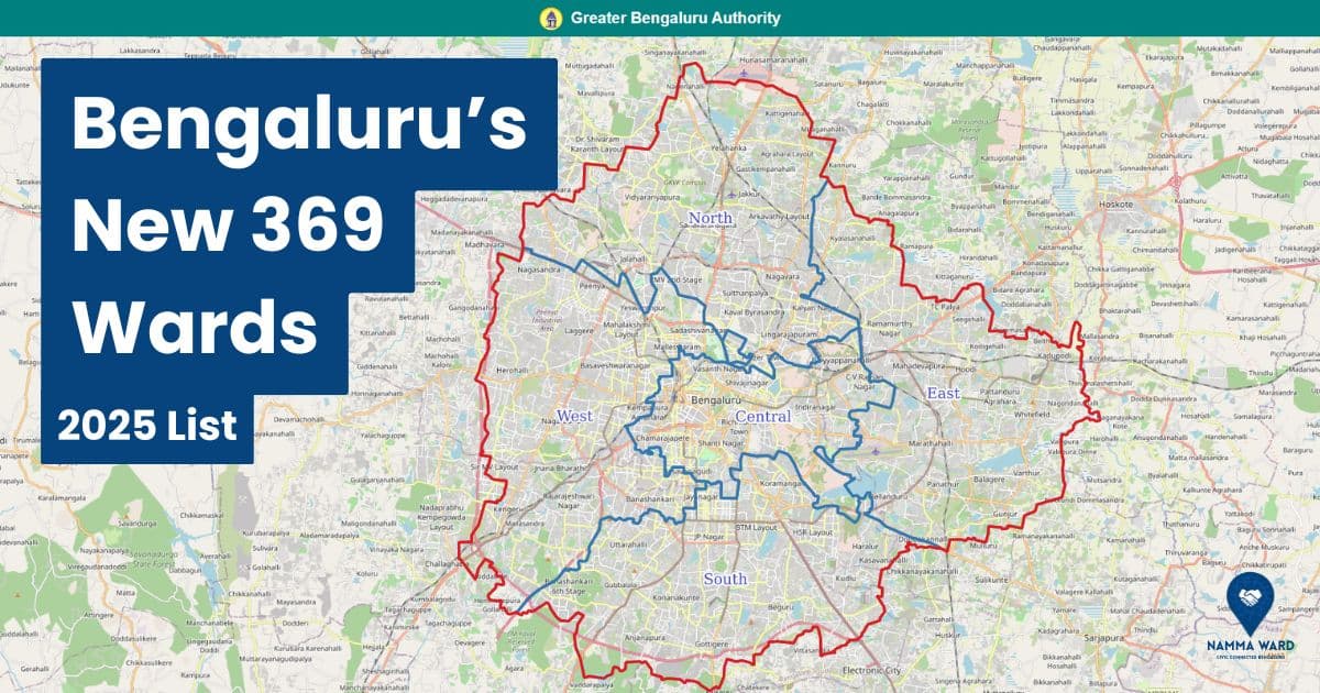 369 Bengaluru Wards – Assembly Constituency–wise GBA List & Maps (2025)