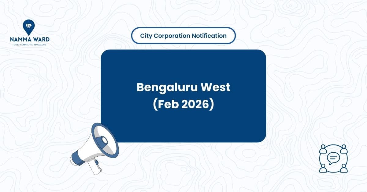 Removal Drive of Dry and Dangerous Trees Intensified in Bengaluru West City Corporation