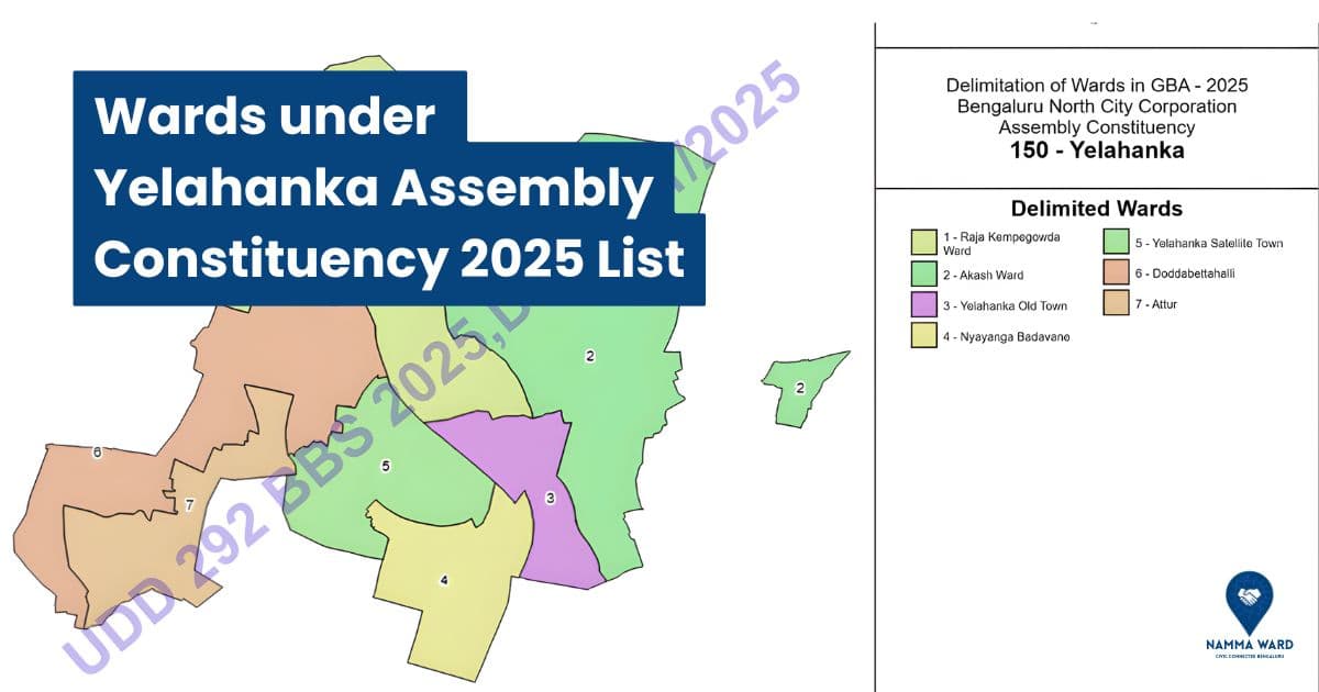 Latest List of Yelahanka Assembly Constituency Wards & Maps (2025)