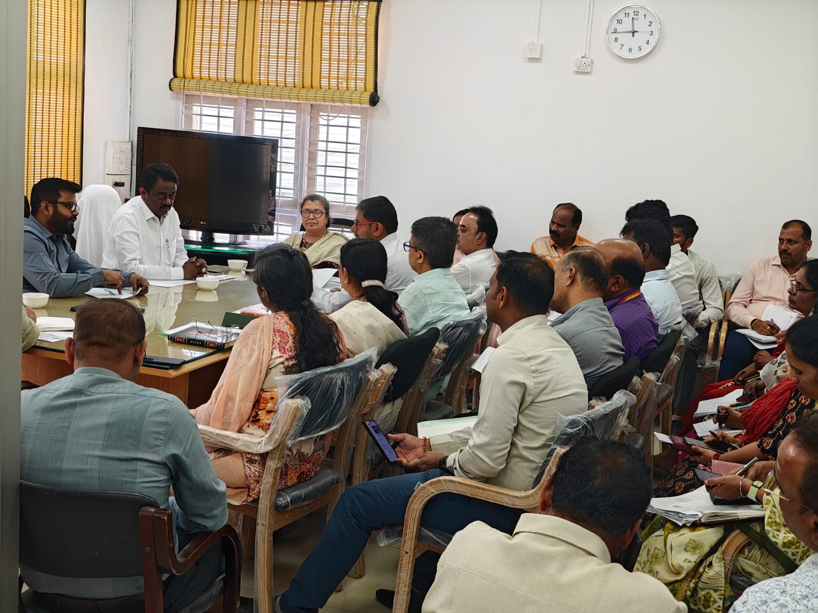 Progress Review Meeting Held for Wards 65–72 Under Dasarahalli Constituency