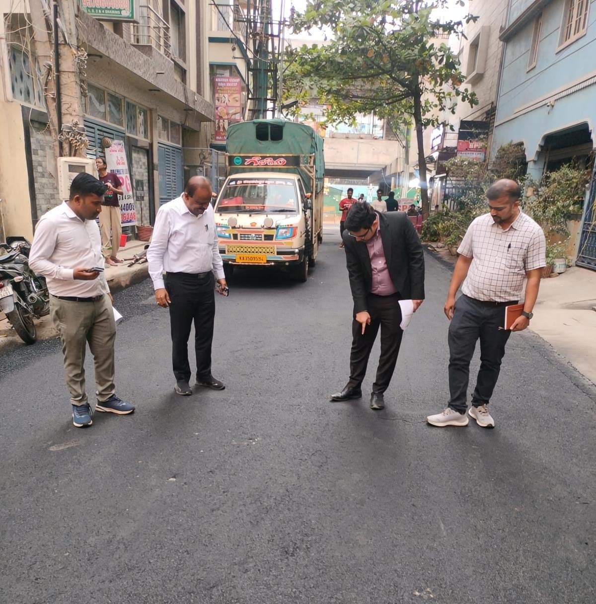 East City Corporation Inspects Road and Drain Works Ahead of Monsoon