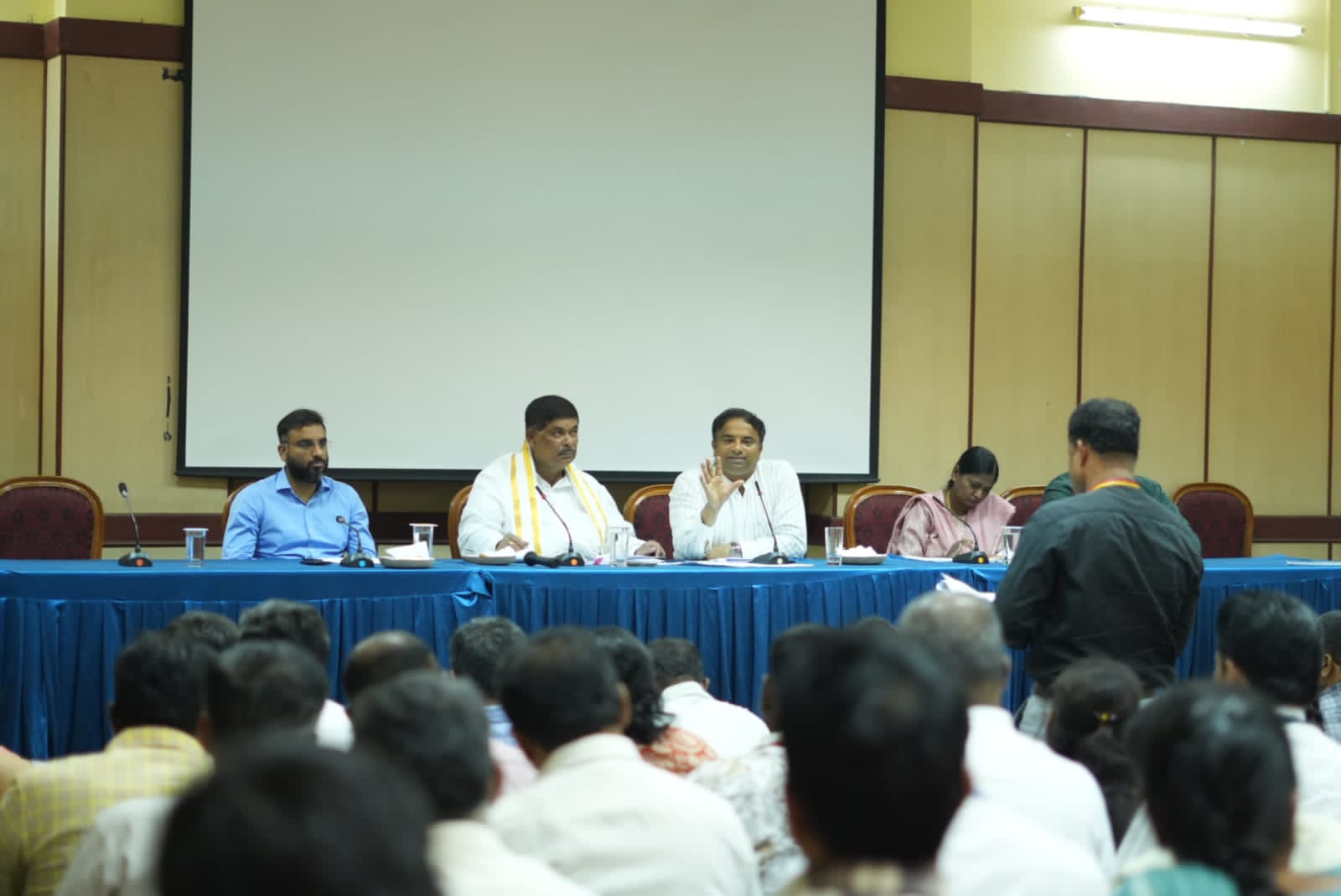 Rain Preparedness and Ward Issues Reviewed in Mahalakshmi Layout Constituency