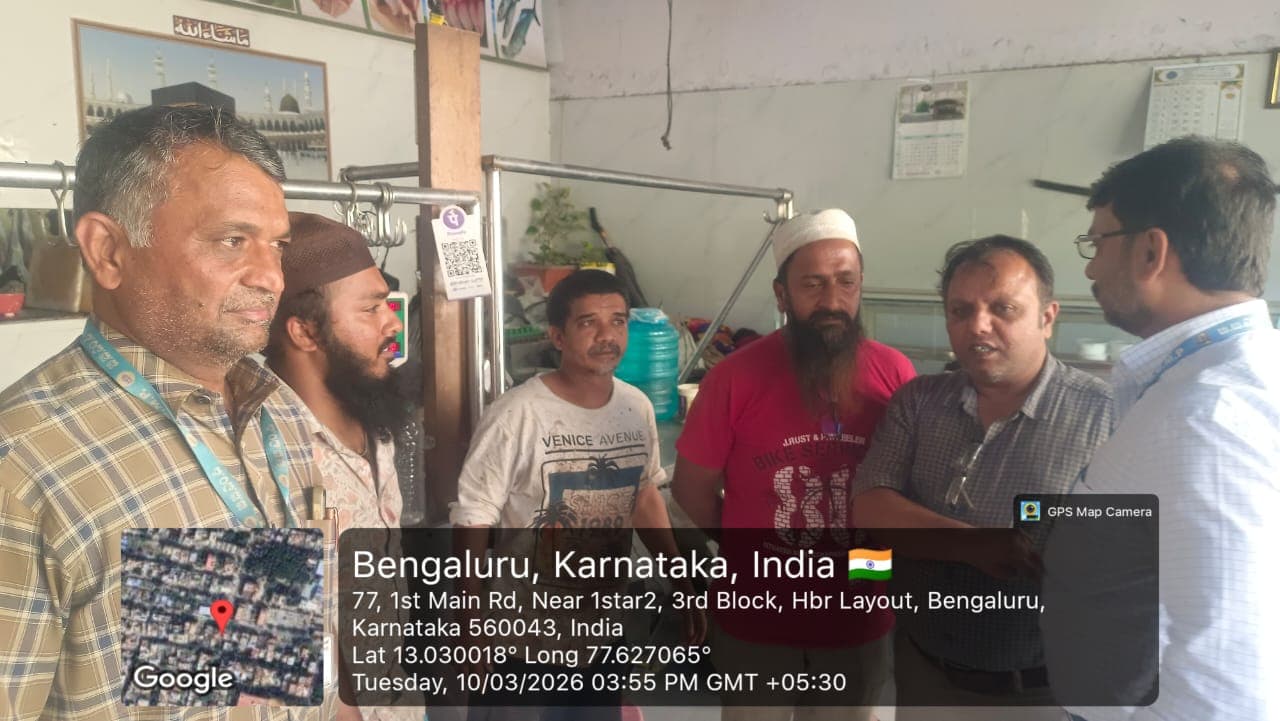 Special Inspection of Meat Shops Conducted in HBR Layout