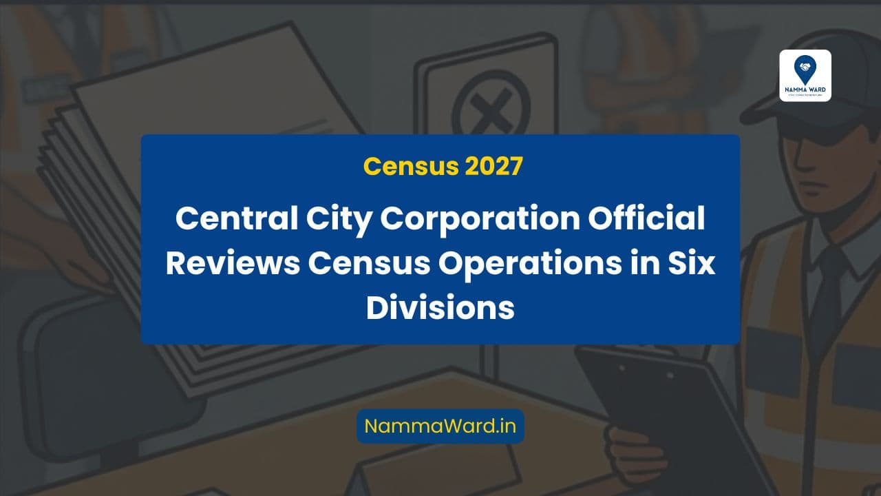 Central City Corporation Official Reviews Census Operations in Six Divisions