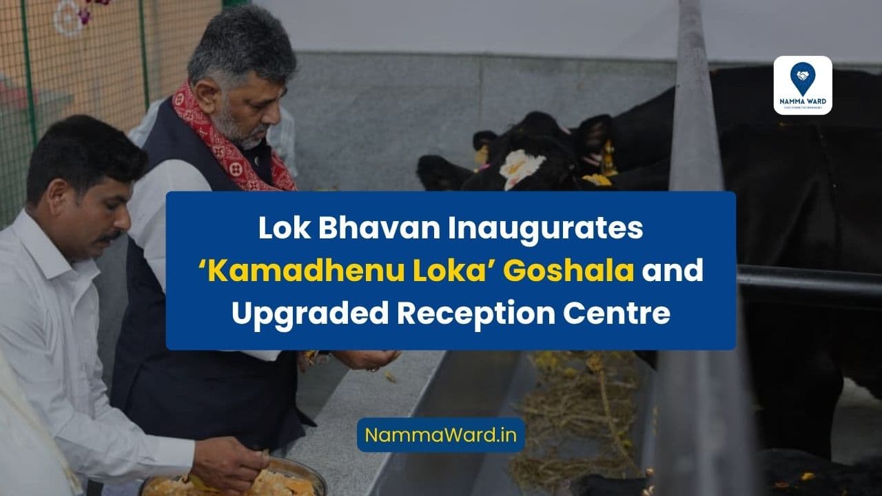 Lok Bhavan Inaugurates ‘Kamadhenu Loka’ Goshala and Upgraded Reception Centre