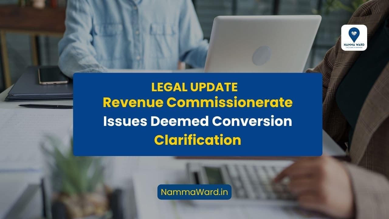 Deemed Conversion & Revenue Entries – Fresh Direction to DCs