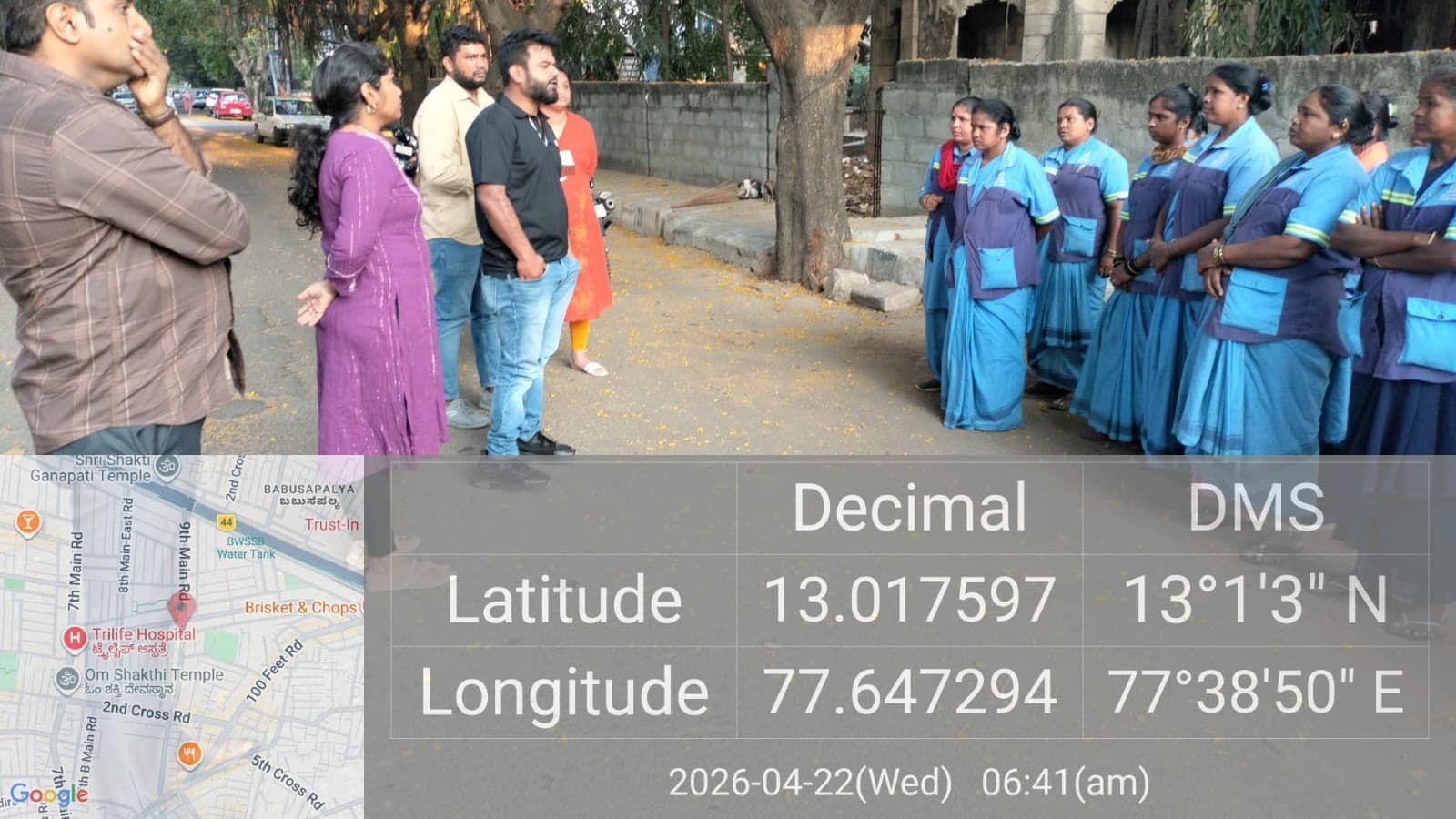 Commissioner Reviews Sanitation Work in Sarvagnanagar Division, Flags Lapses