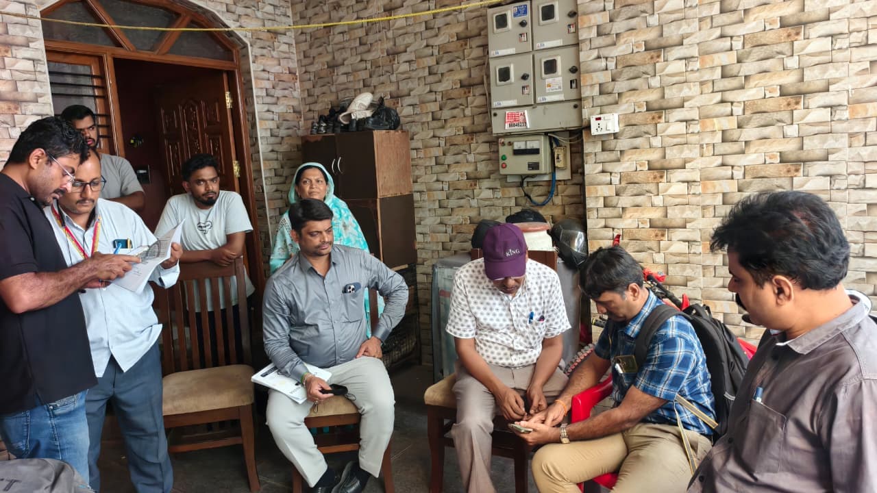 Census 2027 House Listing Work Conducted in Siddapura