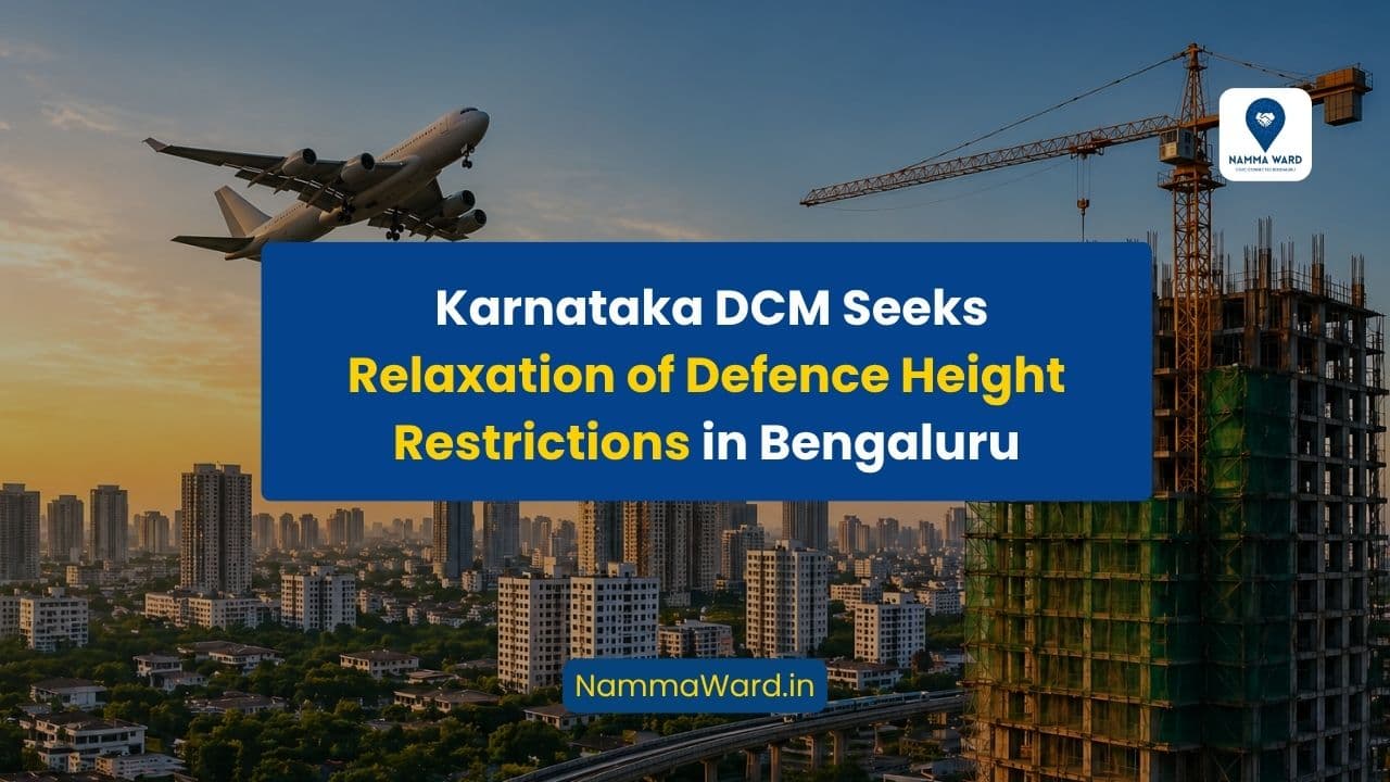 Karnataka DCM Seeks Relaxation of Defence Height Restrictions in Bengaluru