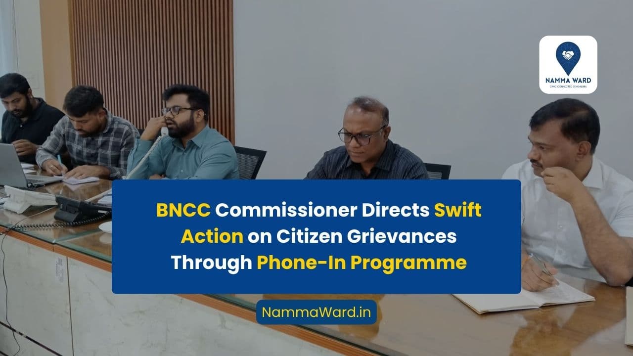 BNCC Commissioner Directs Swift Action on Citizen Grievances Through Phone-In Programme