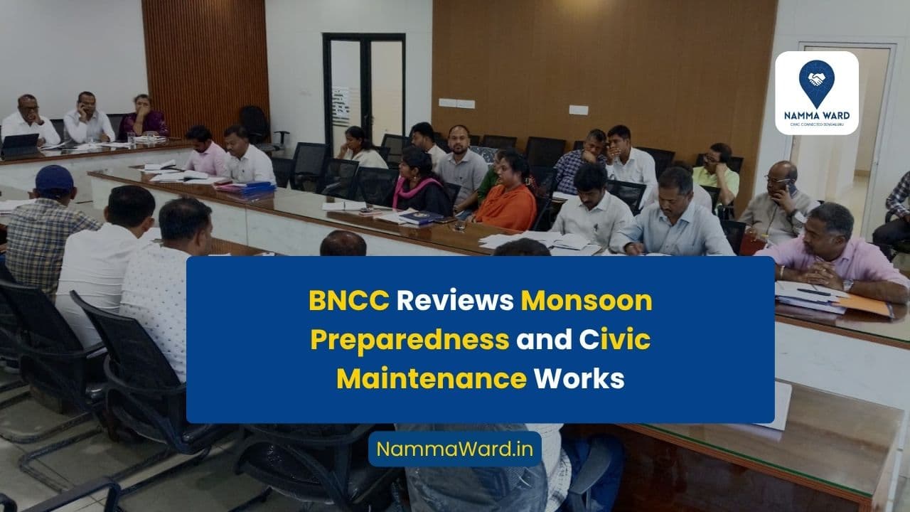 BNCC Reviews Monsoon Preparedness and Civic Maintenance Works