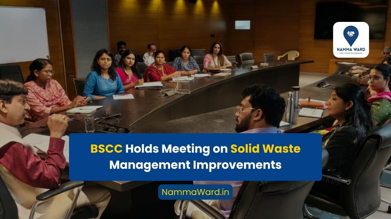 Citizen Suggestions Accepted to Strengthen Solid Waste Management in Bengaluru South City Corporation