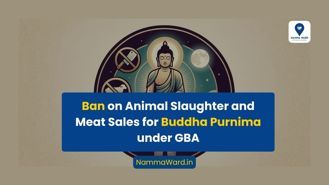 Ban on Animal Slaughter and Meat Sales for Buddha Purnima under GBA