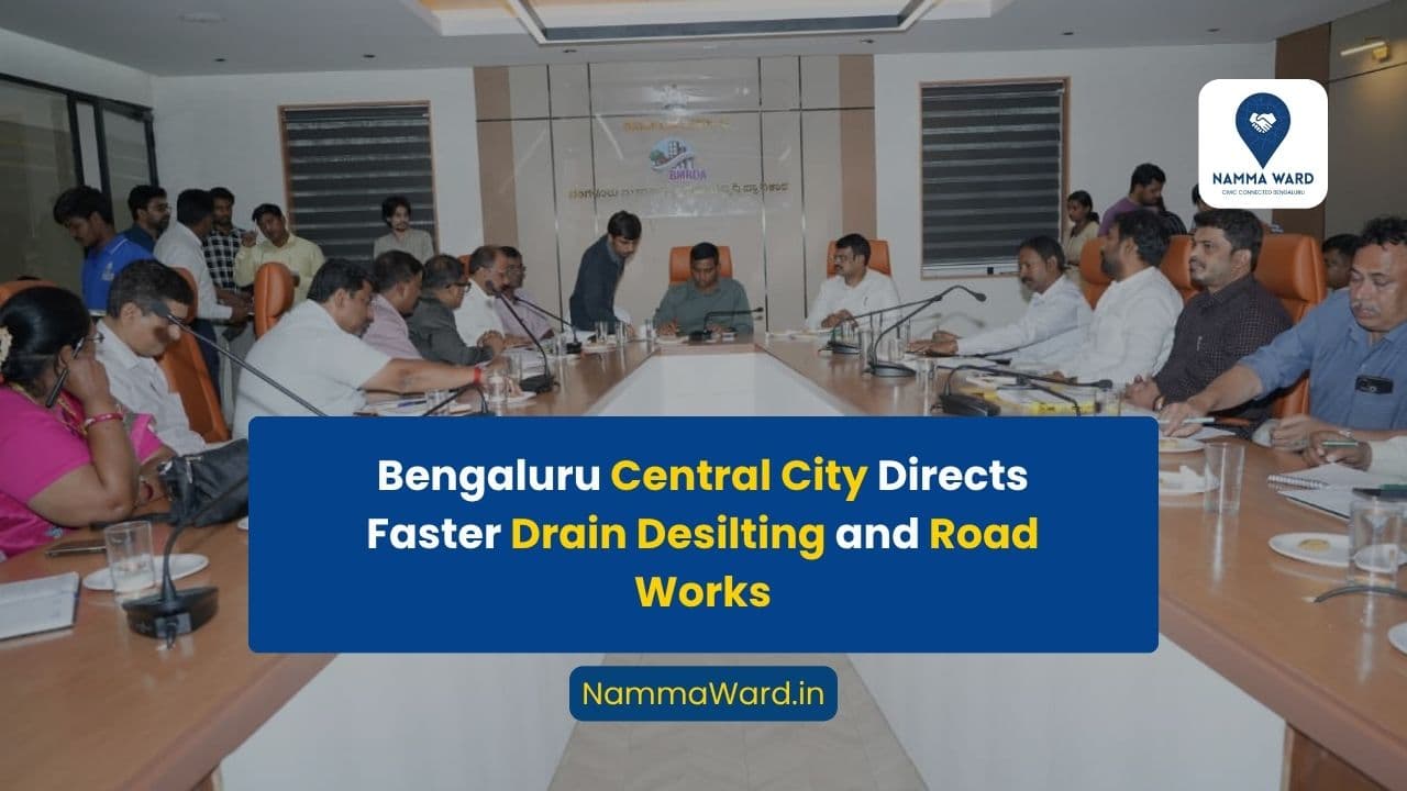 Central City Directs Faster Drain Desilting and Road Works