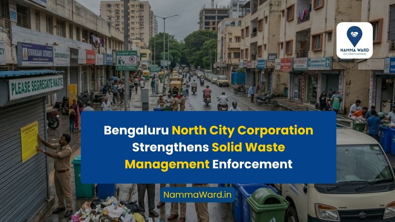 Bengaluru North City Corporation Strengthens Solid Waste Management Enforcement