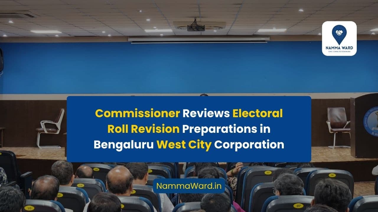 Progress Review Meeting Held for Development Works in Yelahanka Assembly Constituency