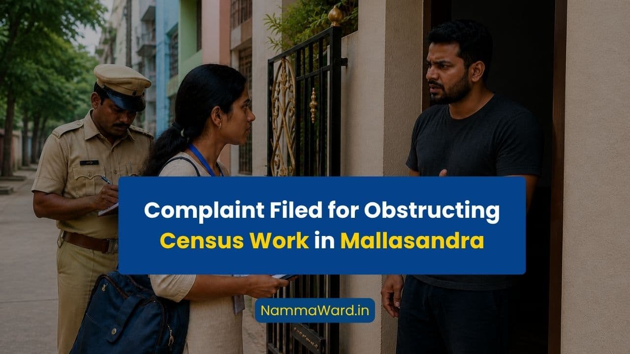Complaint Filed for Obstructing Census Work in Mallasandra