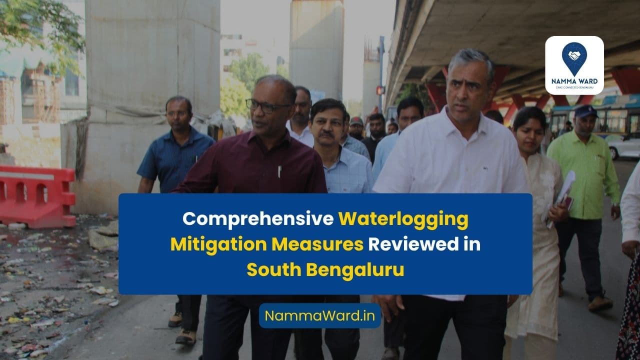 Formulate Plan to Prevent Waterlogging on Bannerghatta Road: Maheshwar Rao