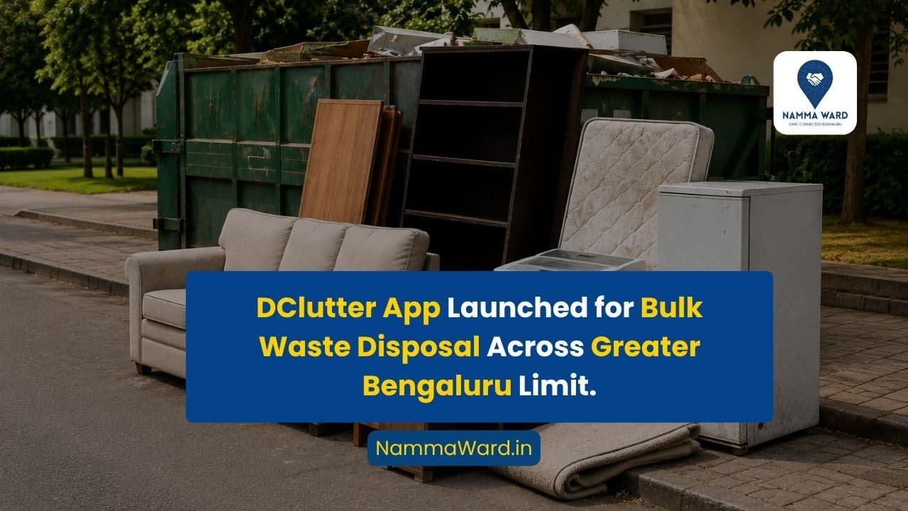 DClutter App Launched for Bulk Waste Disposal Across Bengaluru