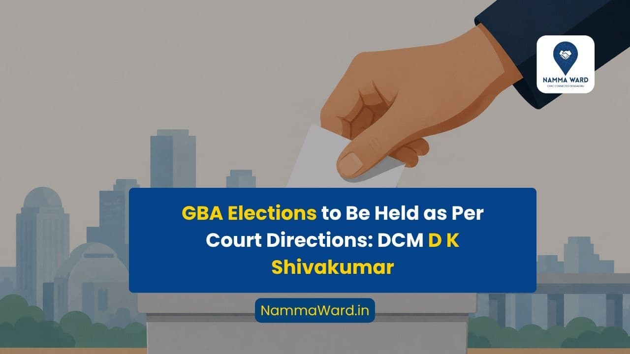 GBA Elections to Be Held as Per Court Directions: DCM D K Shivakumar