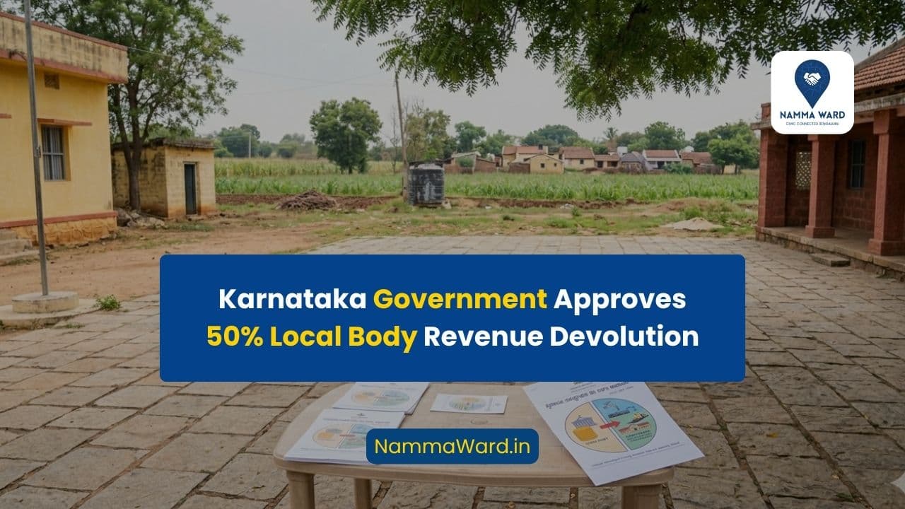 Karnataka Govt Scales Down Finance Commission Push – Local Bodies Get 50% Share, Not 60%