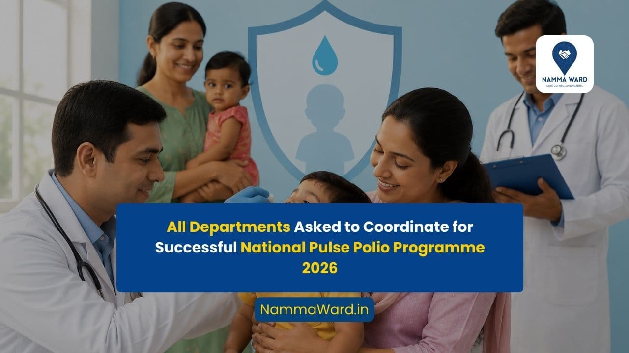 All Departments Asked to Coordinate for Successful National Pulse Polio Programme 2026