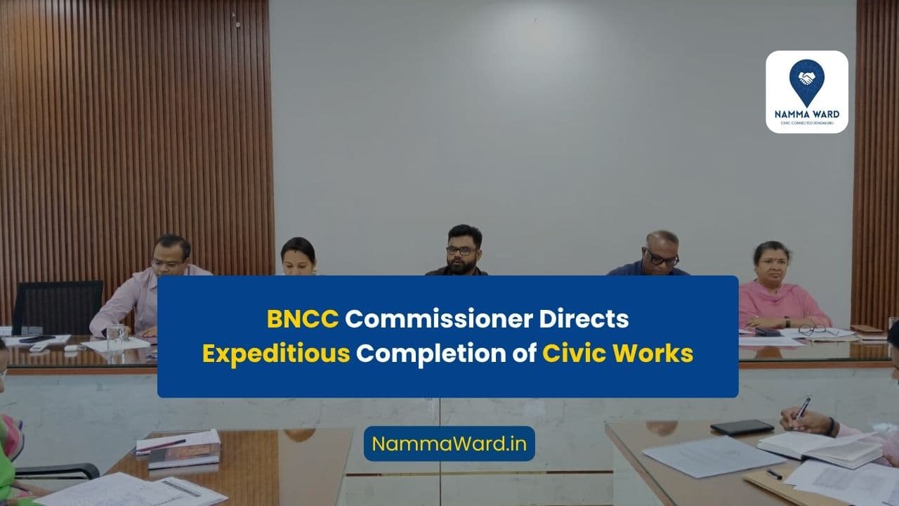 Commissioner Directs BNCC Departments to Expedite Civic Works