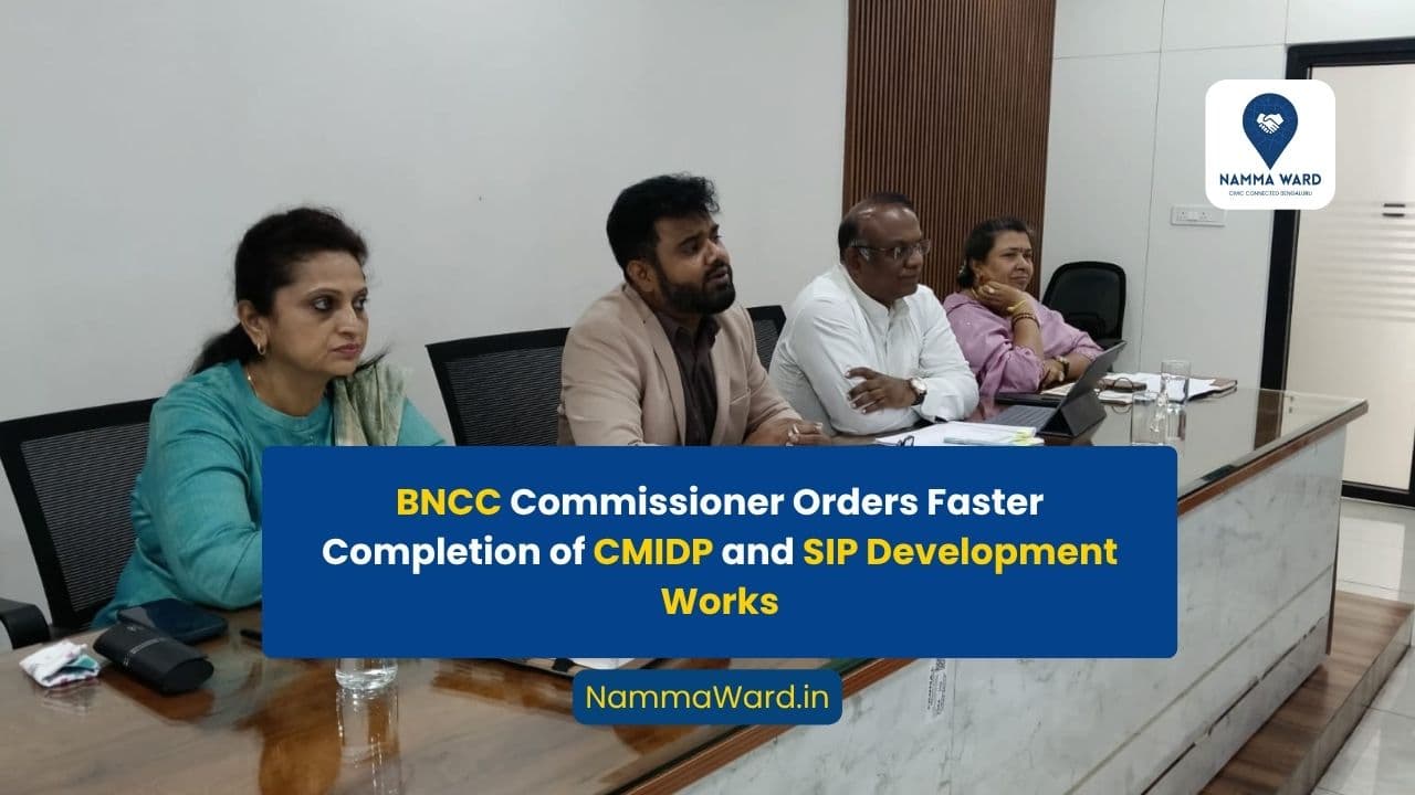 BNCC Reviews CMIDP & SIP Works, Monsoon Preparedness
