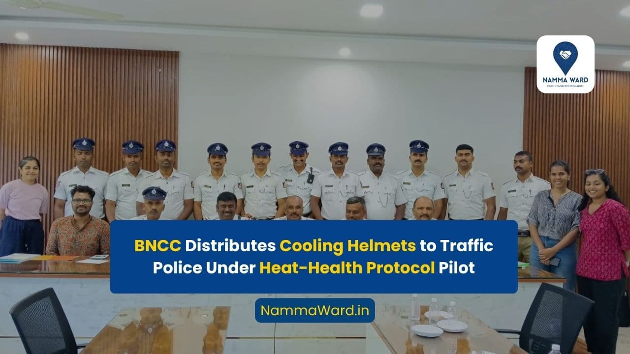BNCC Distributes Cooling Helmets to Traffic Police Under Heat-Health Protocol Pilot