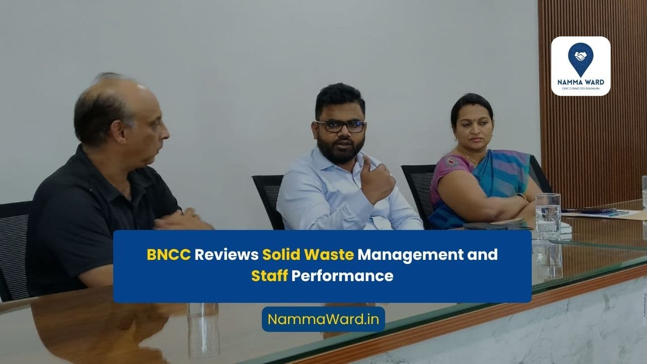 BNCC Reviews Solid Waste Management and Black Spot Clearance Progress