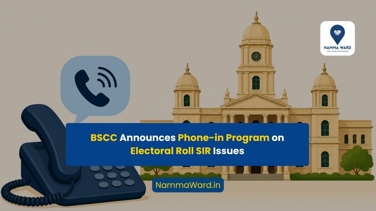 Additional District Election Officer to Hold Phone-in Program on June 20 for Electoral Roll SIR Grievances