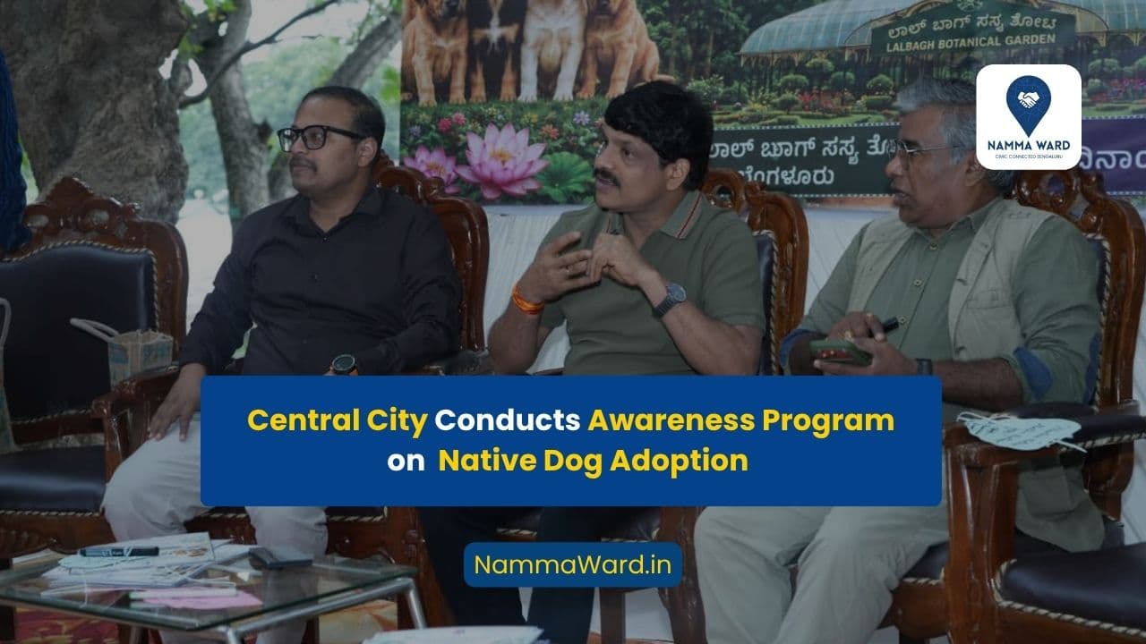 Bengaluru Central City Conducts Awareness Program on Native Dog Adoption