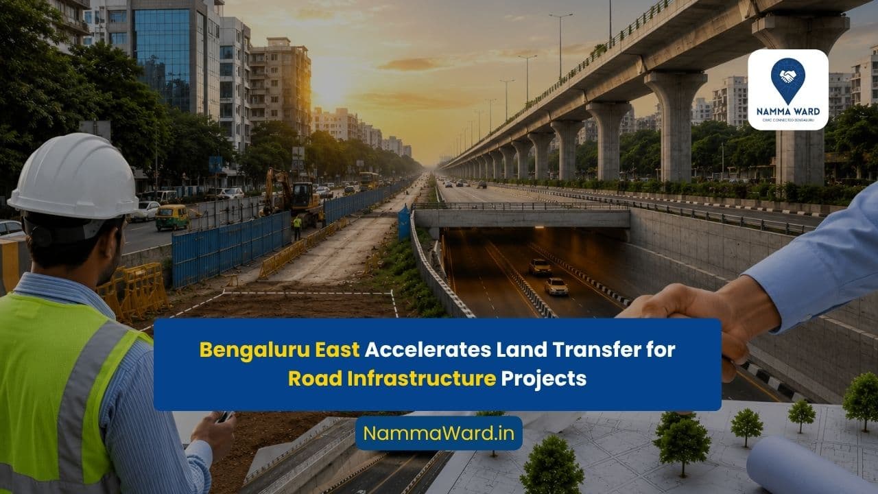 Expedite Land Transfer for Road Widening and Underpass Projects, Says Bengaluru East City