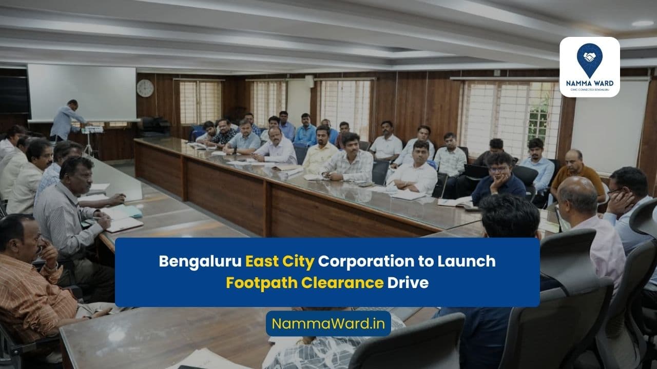 Obstacle-Free Footpaths, Pothole Repairs and Junction Beautification Prioritised by East City