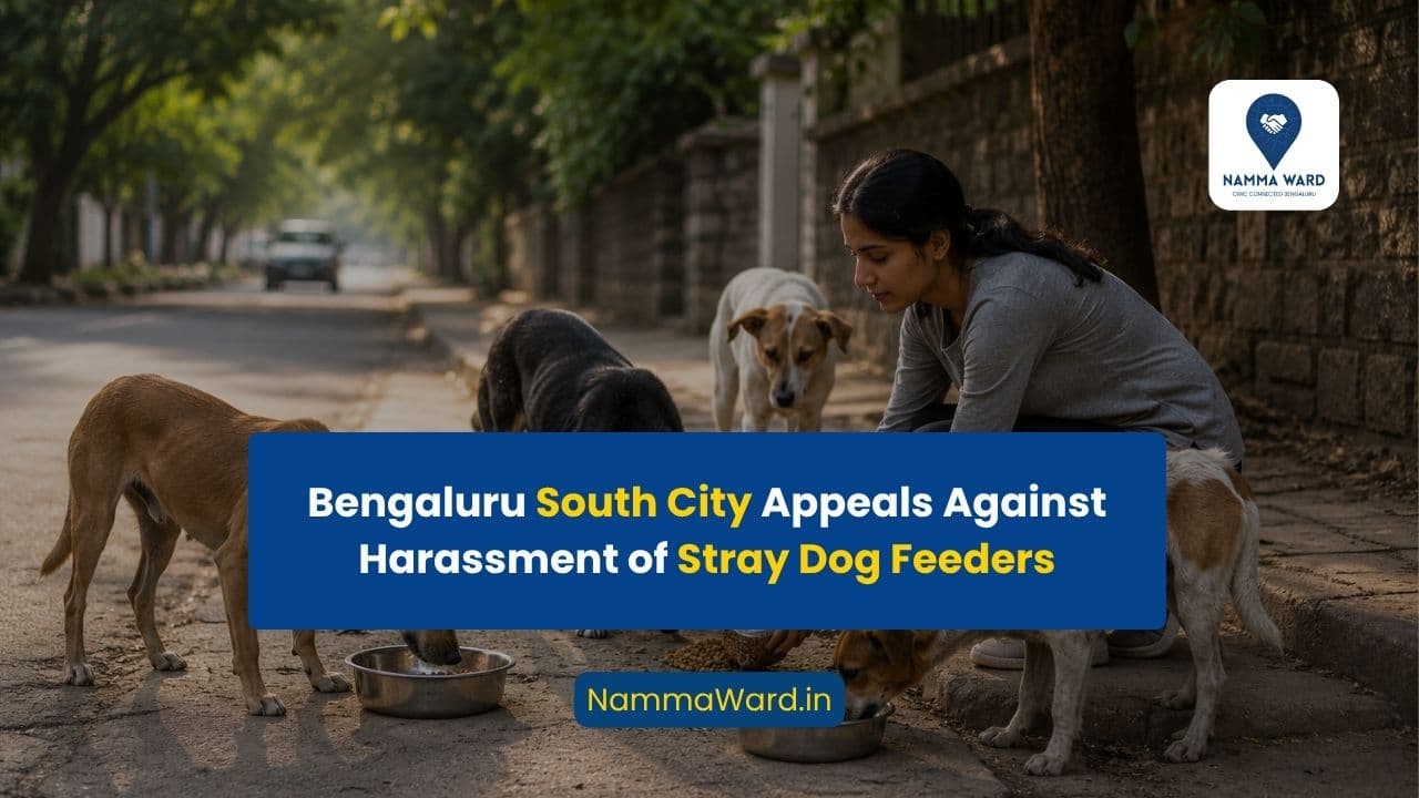 Bengaluru South City Appeals Against Harassment of Stray Dog Feeders