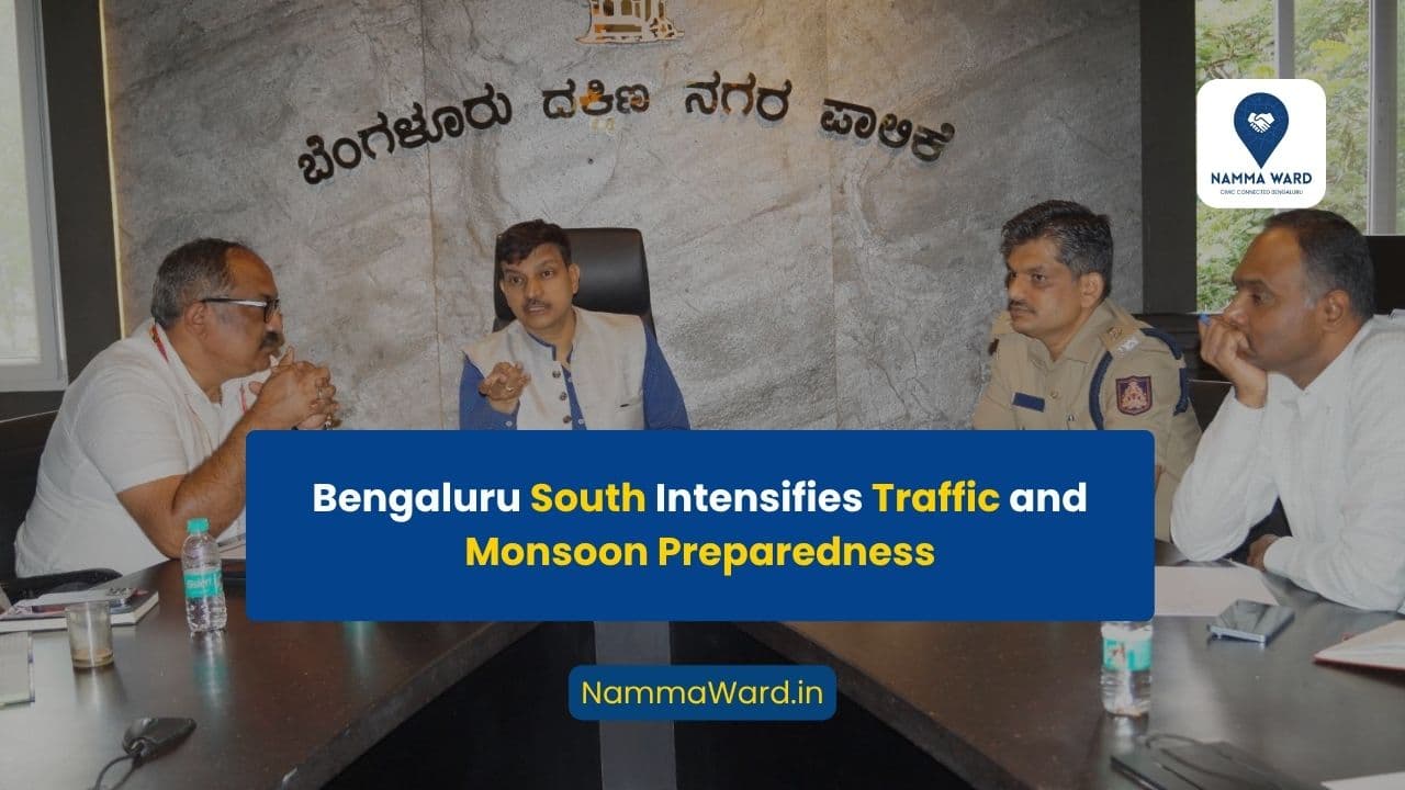 Commissioner Directs Urgent Action on Traffic Congestion and Waterlogging in Bengaluru South