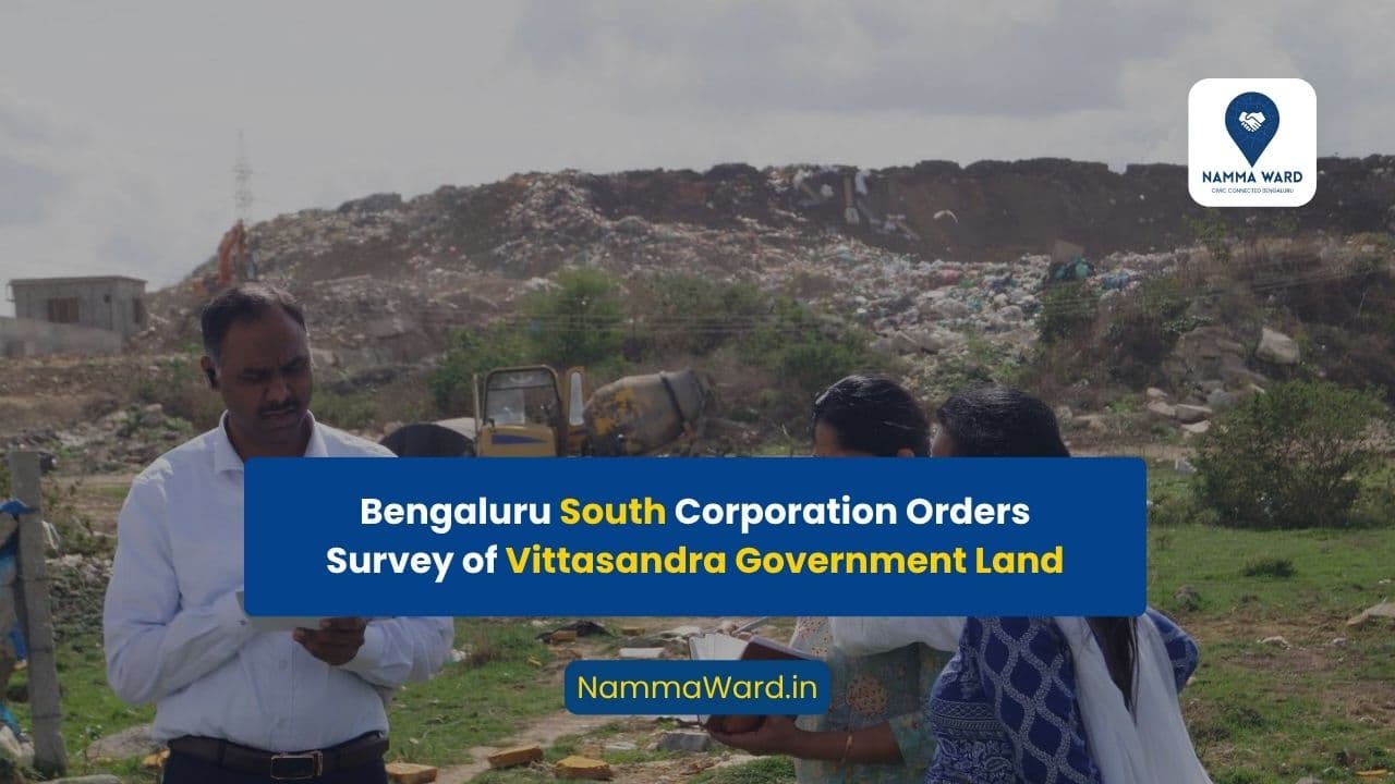 Additional Commissioner Inspects Vittasandra Waste Transfer Station, Orders Land Survey