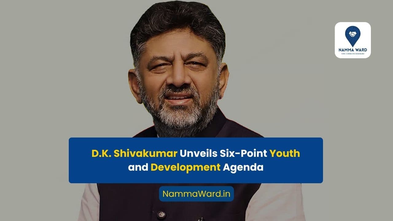 D.K. Shivakumar Announces Six-Point Youth Agenda, Bengaluru Road Grant and Governance Priorities After Taking Oath as Chief Minister