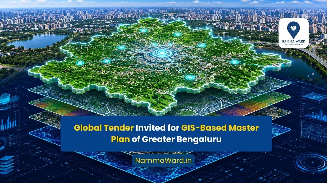Global Tender Invited for GIS-Based Master Plan of Greater Bengaluru