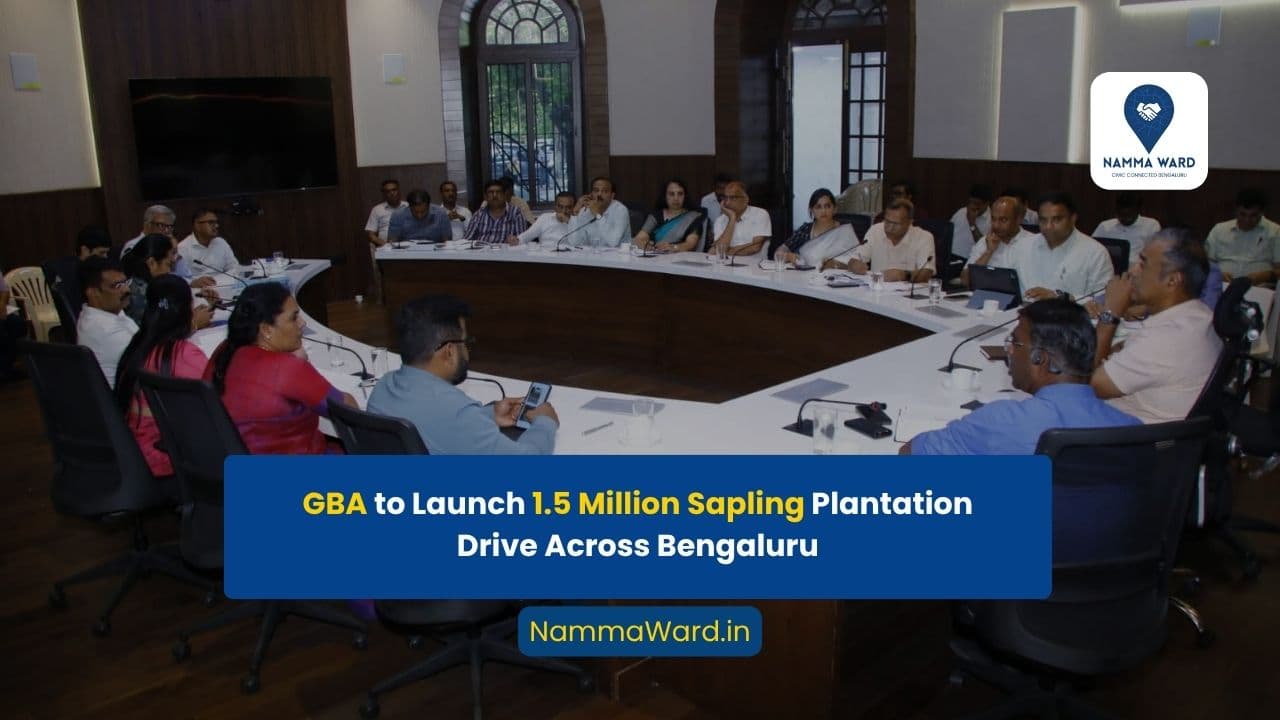 GBA to Launch 1.5 Million Sapling Plantation Drive on June 27