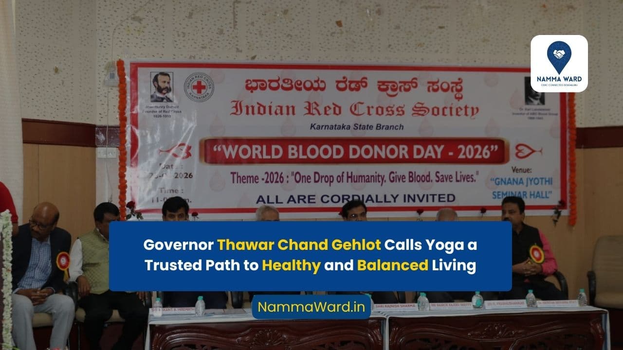 Governor Thawar Chand Gehlot Calls Yoga a Trusted Path to Healthy and Balanced Living