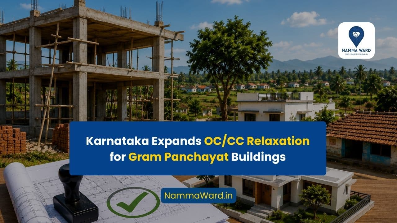 Gram Panchayat OC/CC Relaxation Expanded to 2,400 sq. ft. + 20% Additional Area