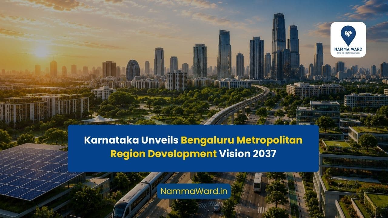 Karnataka Unveils Long-Term Plan to Transform Bengaluru Metropolitan Region by 2037